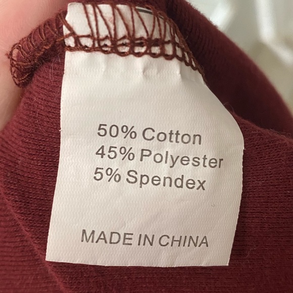 Simple Red Sweater Top - Picture 7 of 7